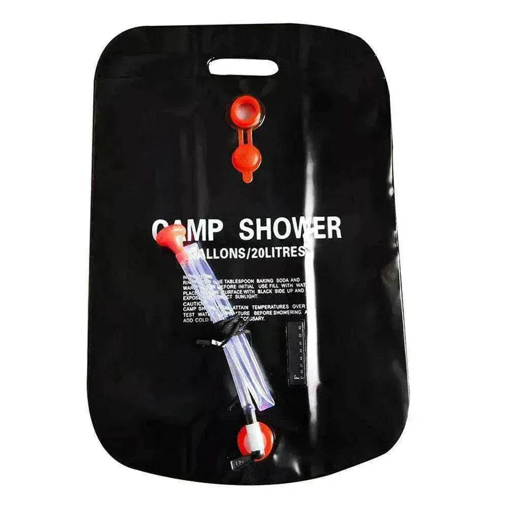 Compact 20L Solar Shower for Camping