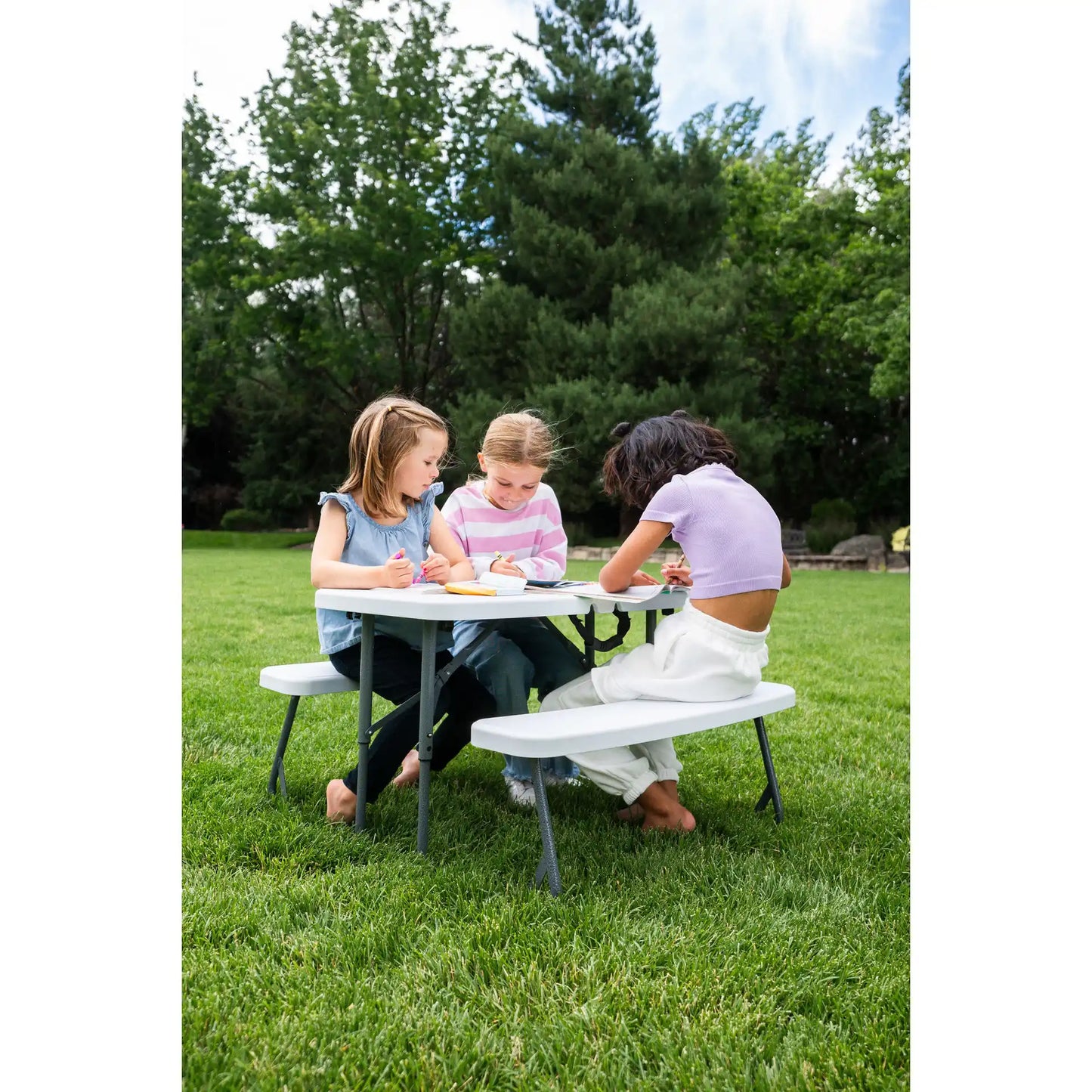 Compact Kids Picnic Table