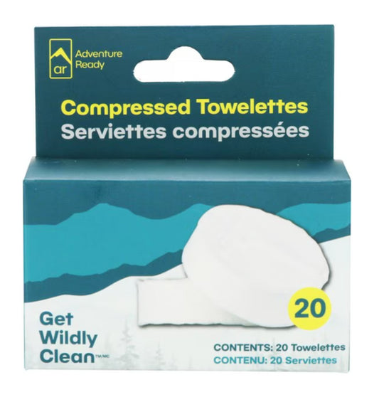 Compressed Towelettes