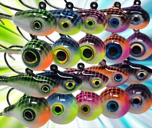 Atomic Neon Glow Jigs - 2 Pack