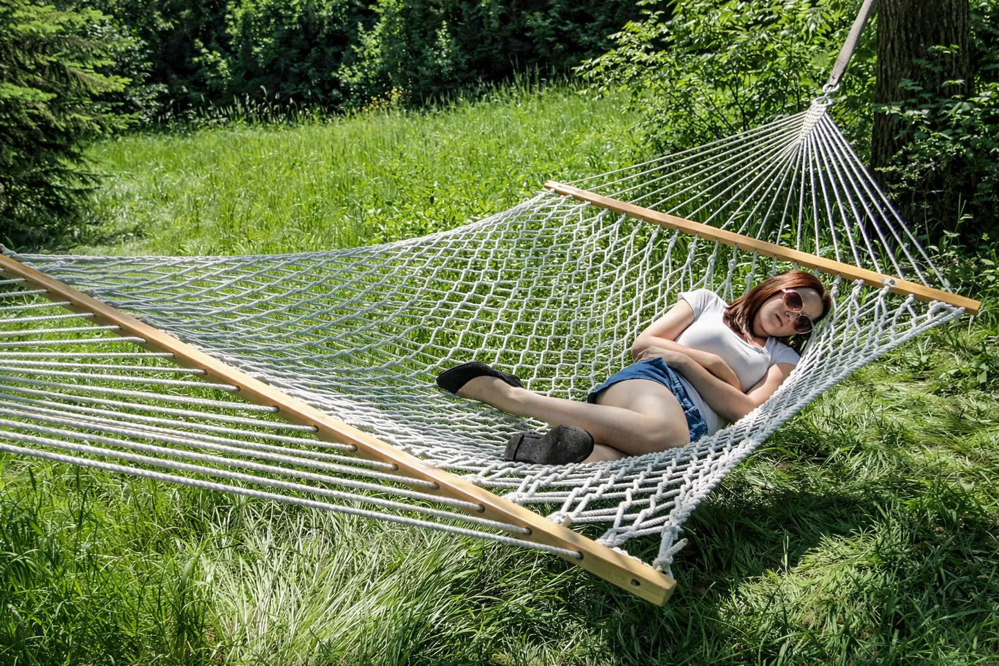 Cotton Rope Hammock - Double