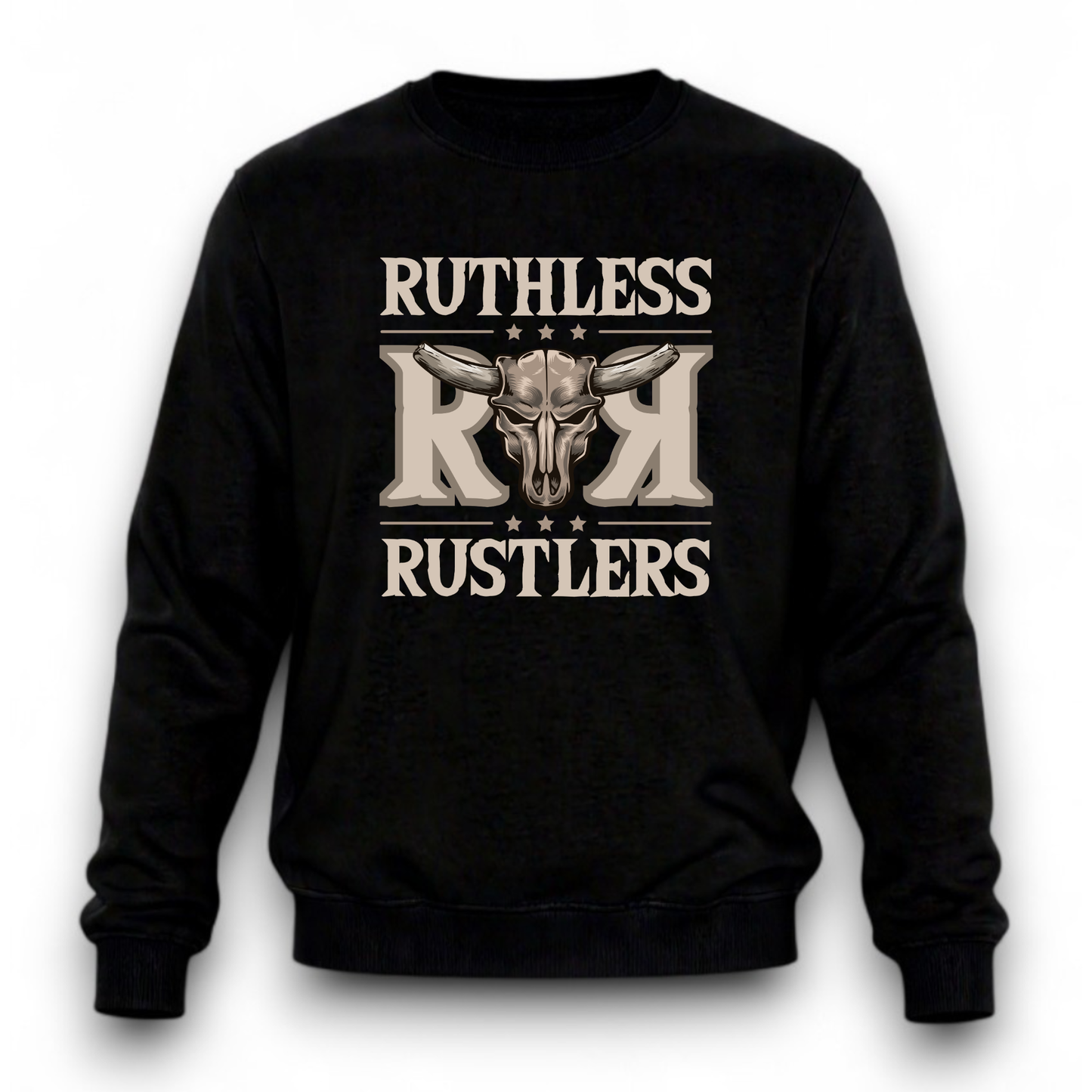 Ruthless Rustlers RR Bold Crewneck