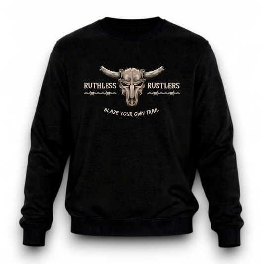 Ruthless Rustlers Barbed Wire Crewneck