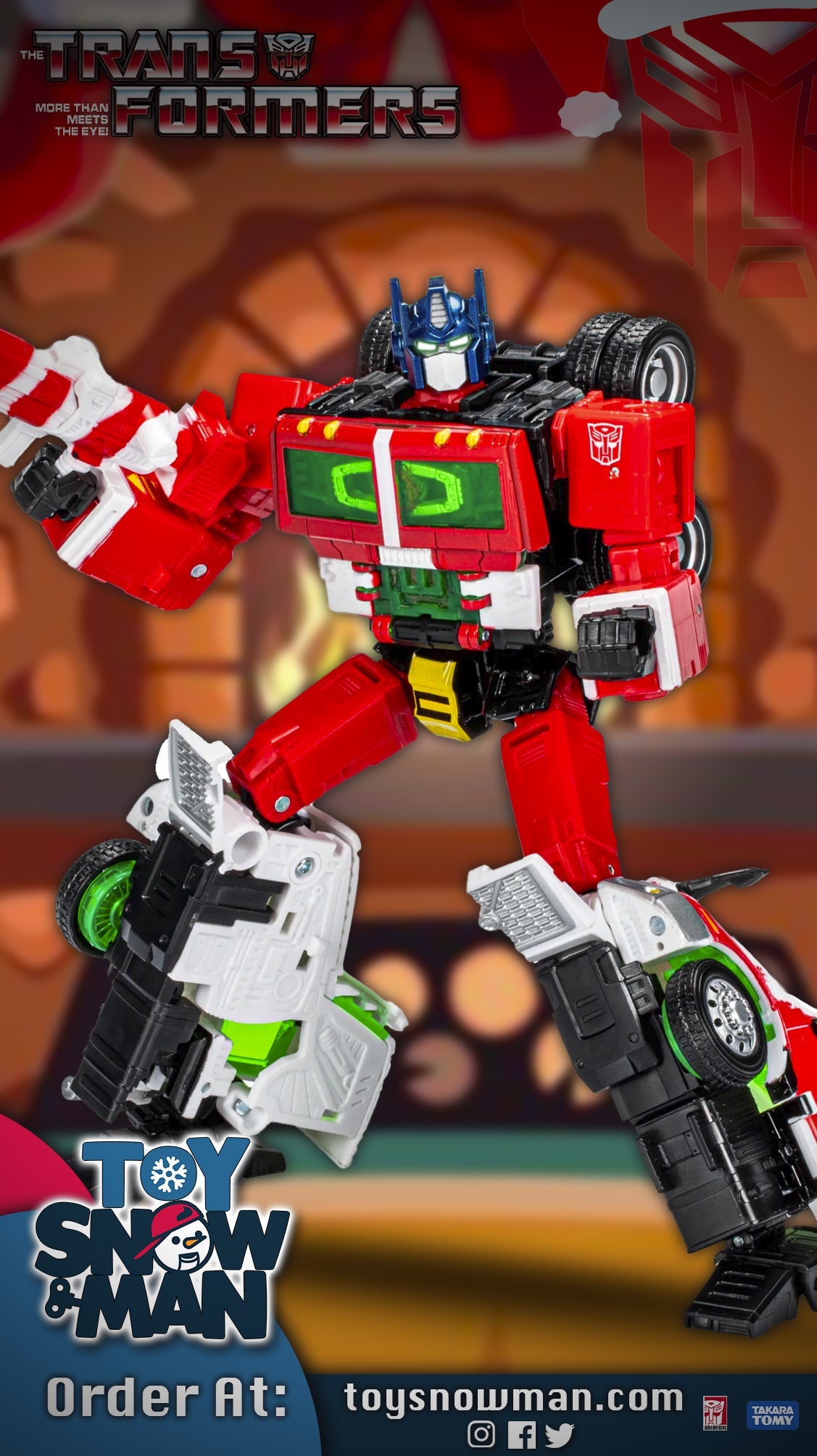Transformers Generations Holiday Optimus Prime