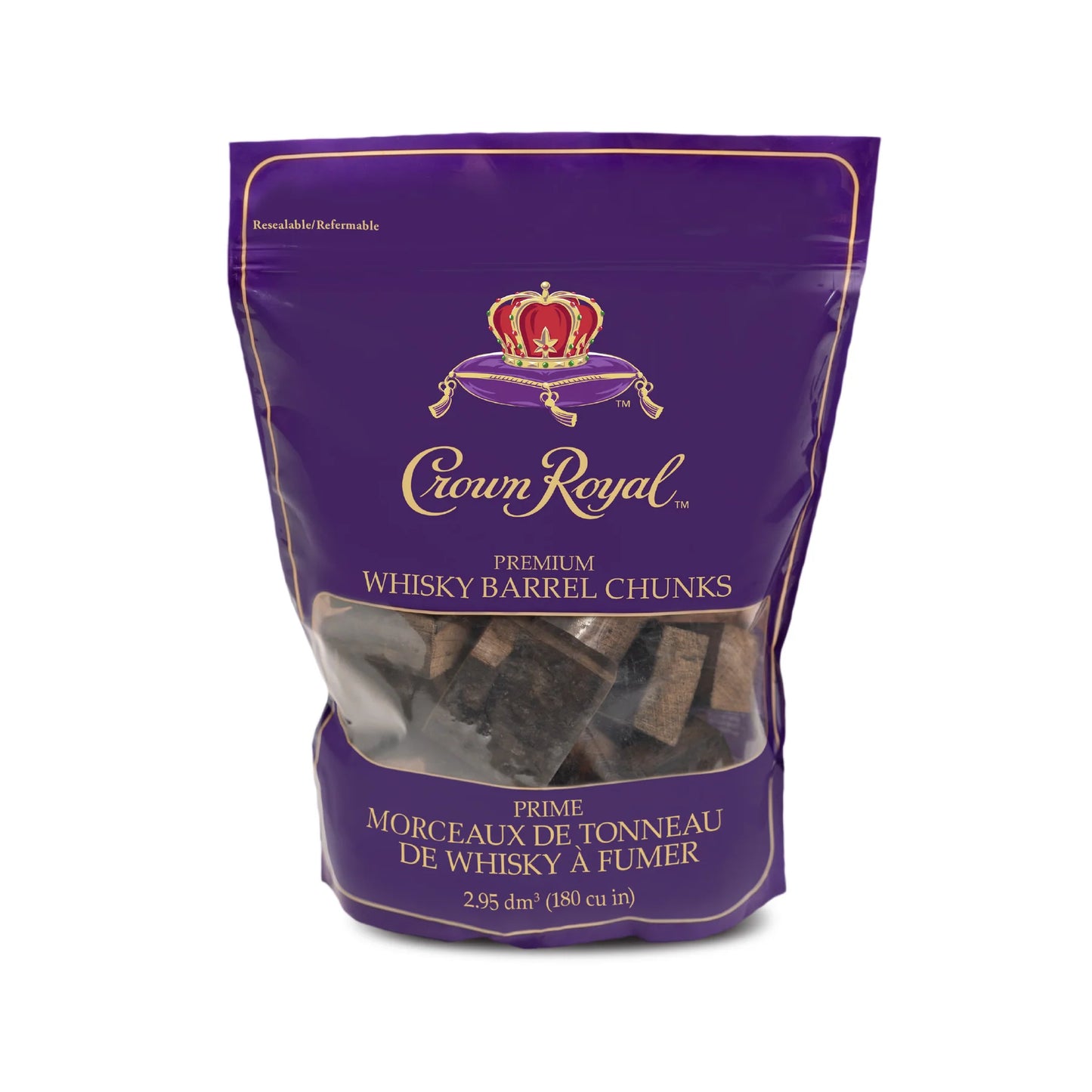 Crown Royal Premium Whisky Barrel Chunks 2-Pack