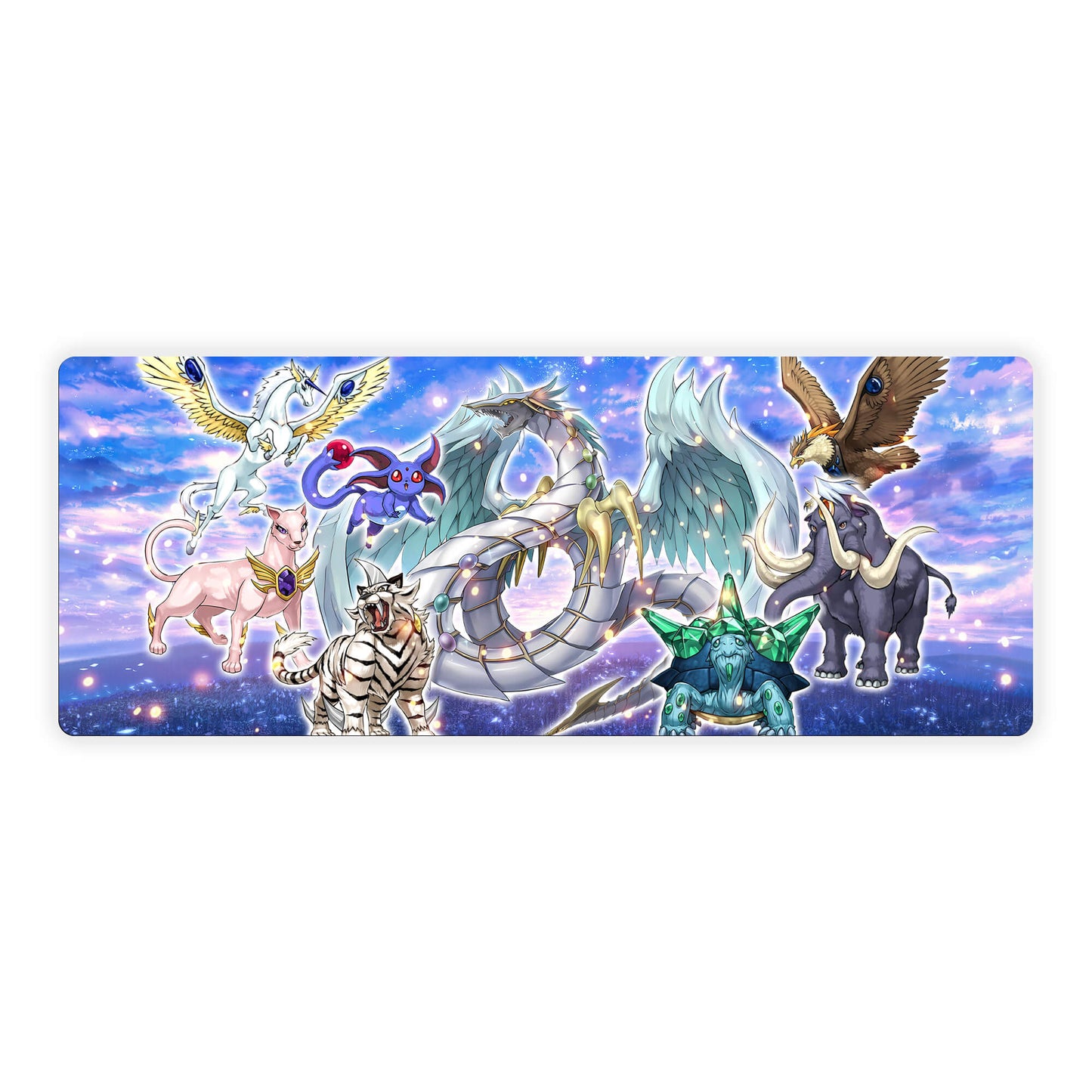 Crystal Beasts Mouse Pad