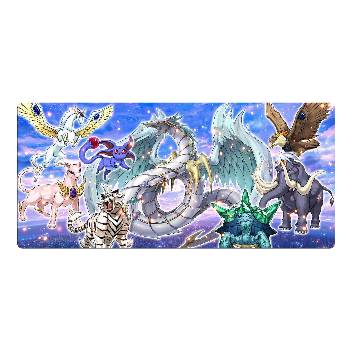 Crystal Beasts Mouse Pad