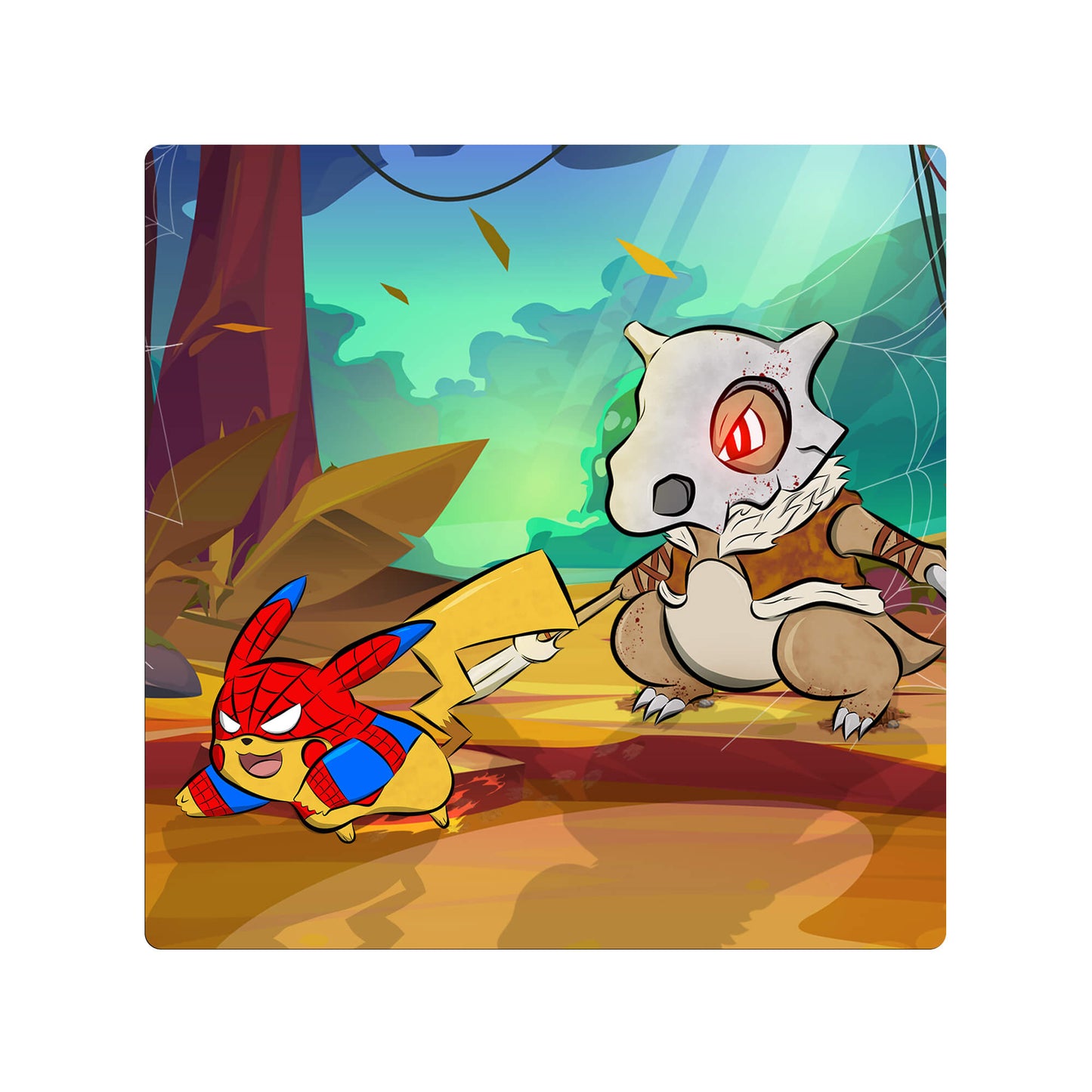Cubone's Last Hunt - Double Mat