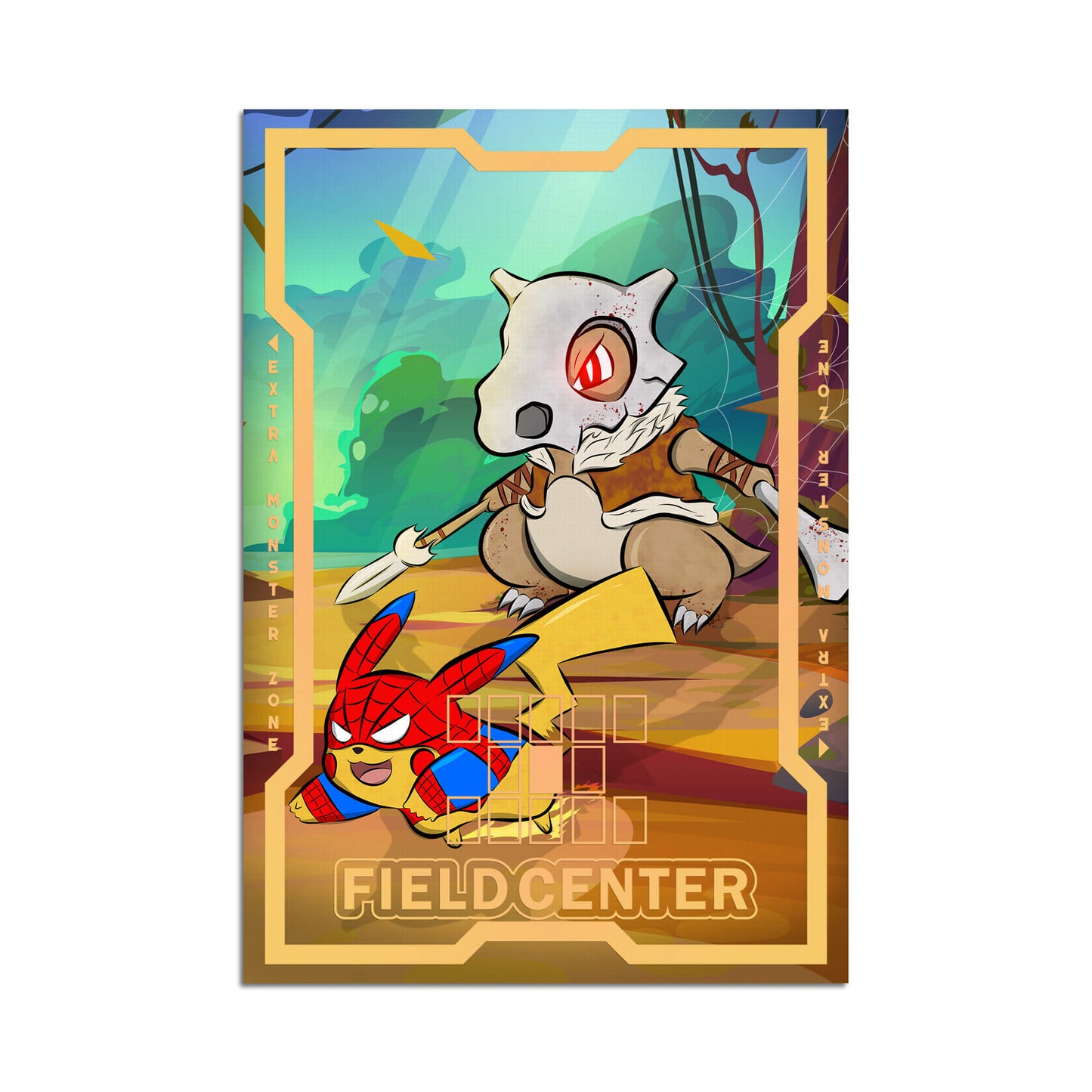 Cubone's Last Hunt Metal Field Center