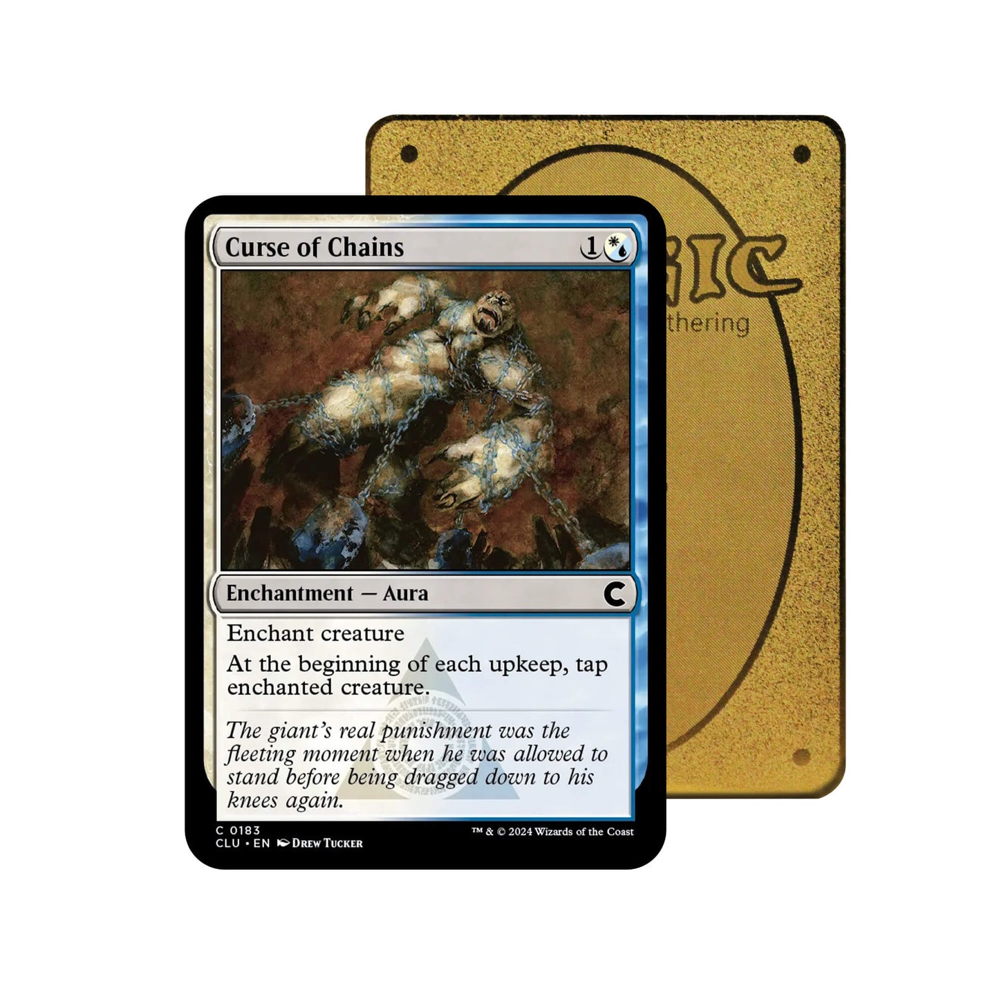 Curse of Chains Metal Orica Card