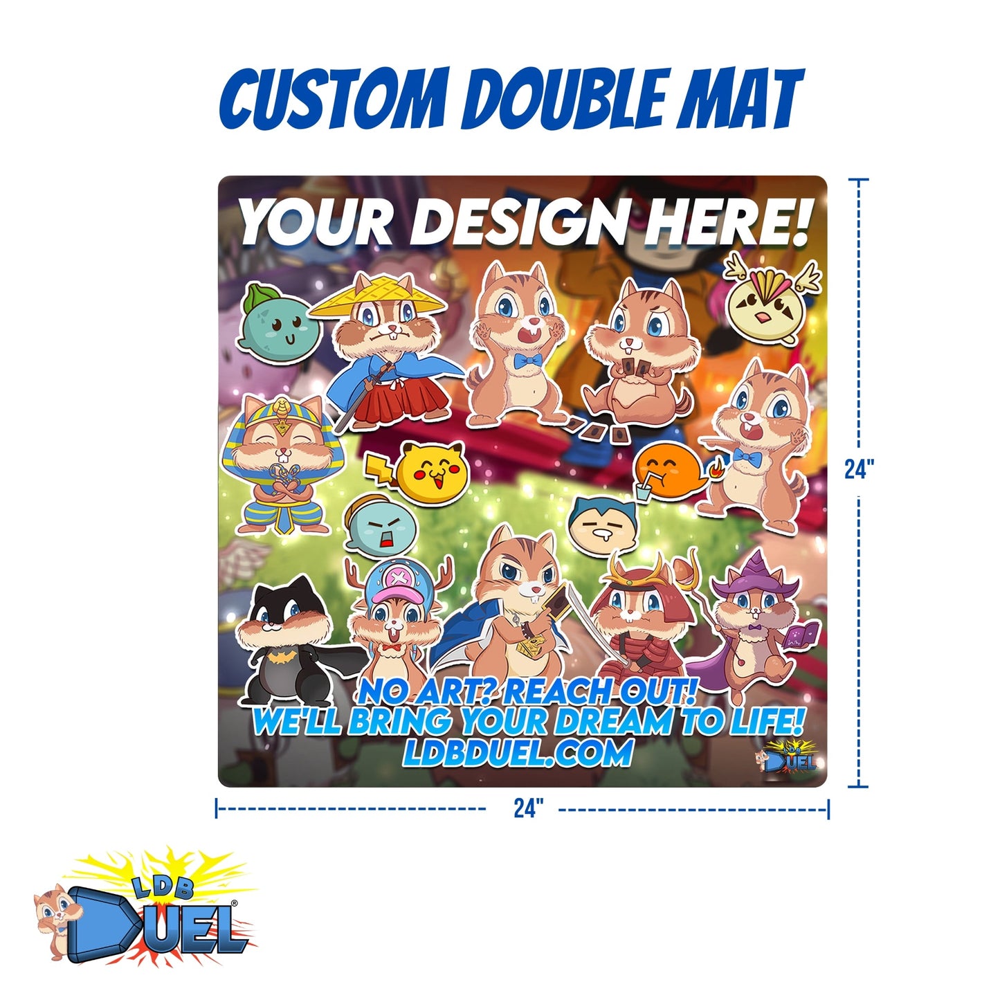 Custom Printed Double Mat