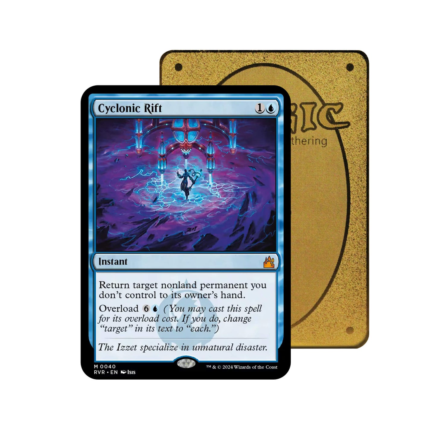 Cyclonic Rift Metal Orica Card