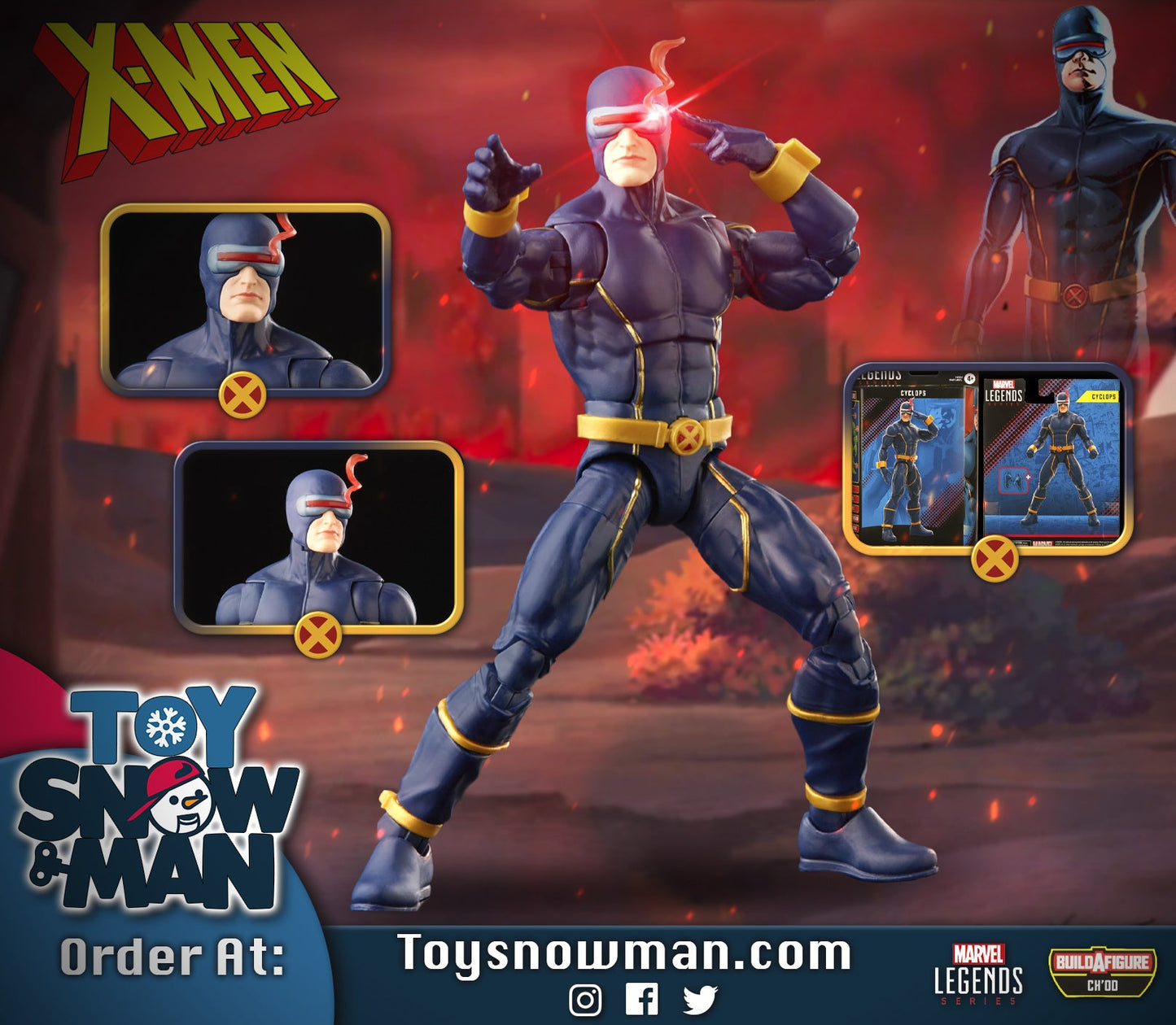 X-Men Marvel Legends  - Ch'od BAF Wave SET