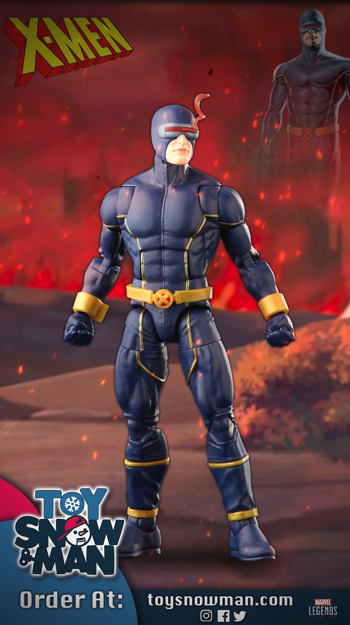 Marvel Legends Series: Cyclops Astonishing X-Men Figure