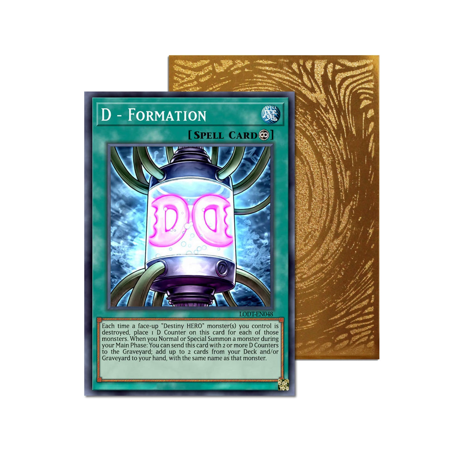 D - Formation Metal Orica Card