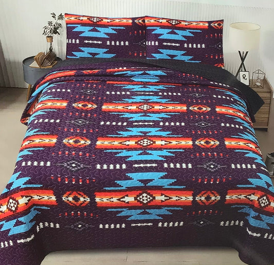 Navajo 3 Piece Quilt Set