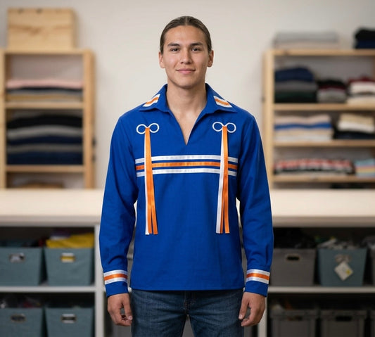 Blue Ribbon Shirt (Bow)