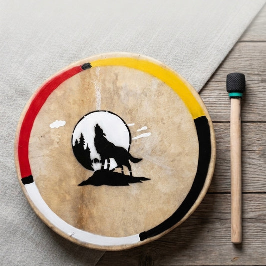 Howling Wolf 12” Hand drum