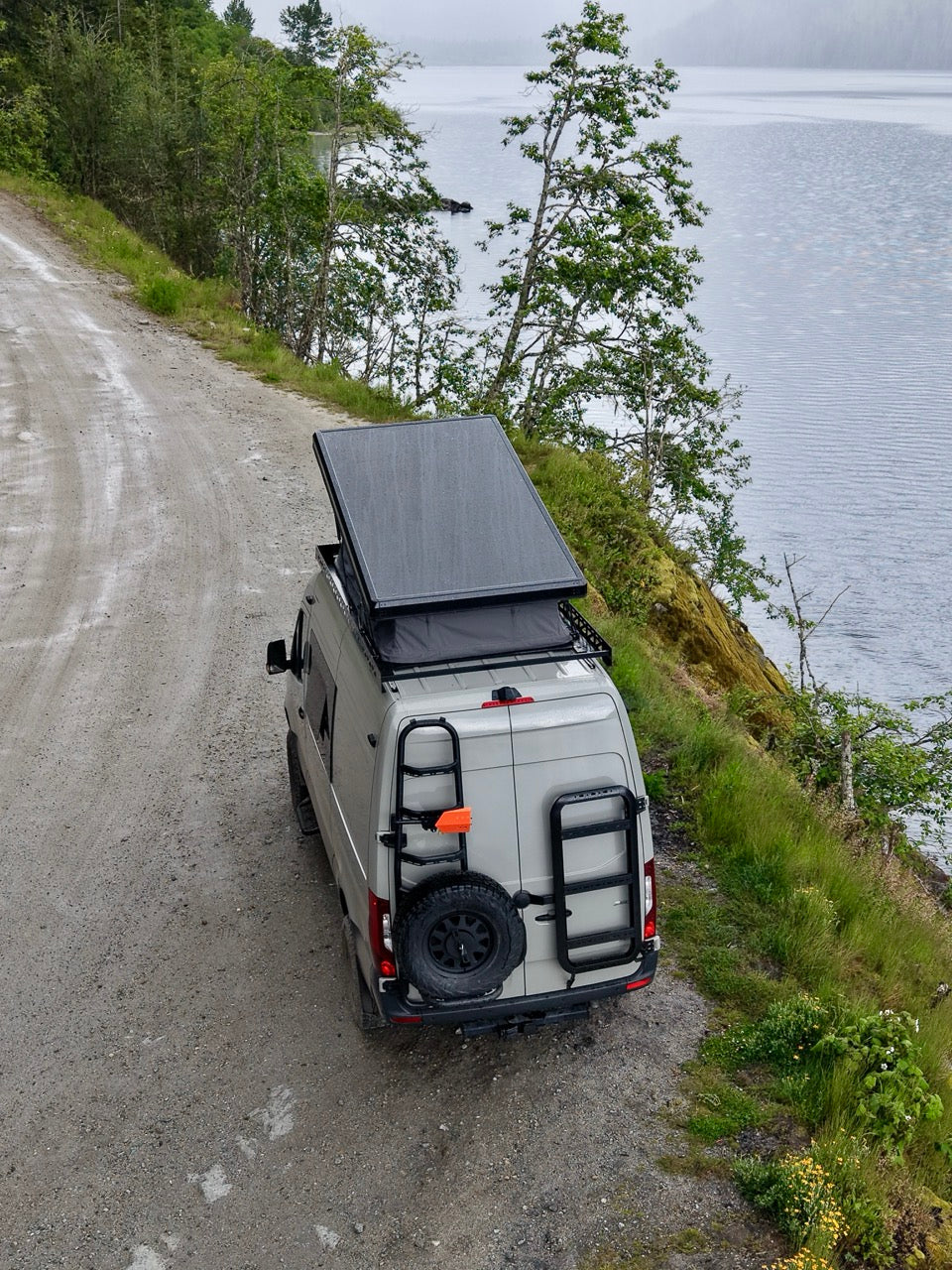 Sprinter Carbon Fiber Roof-Top Tent System