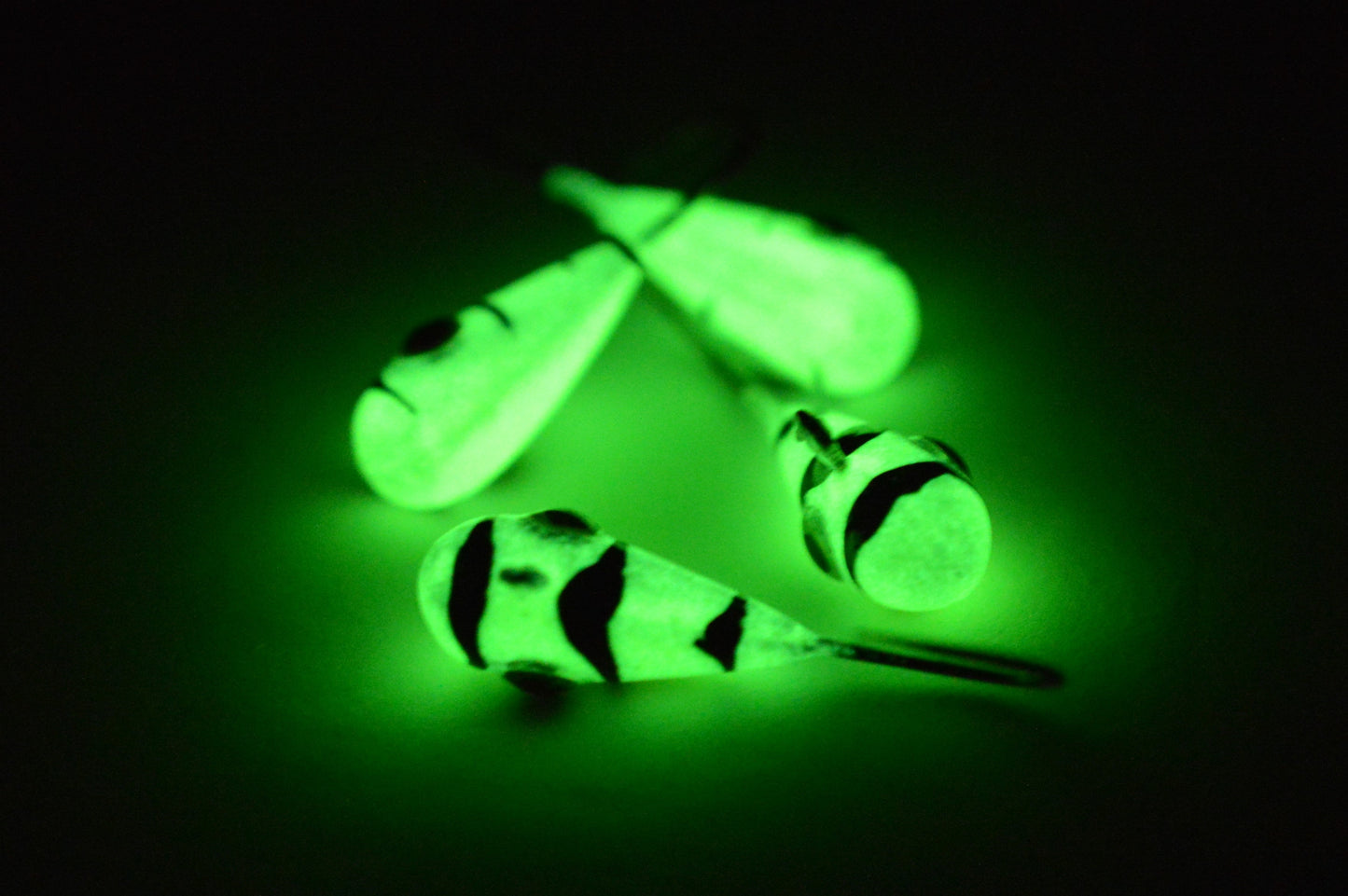 🍁Big Sky Kaleidoscope 1/4oz Glow Jigs 4/pack