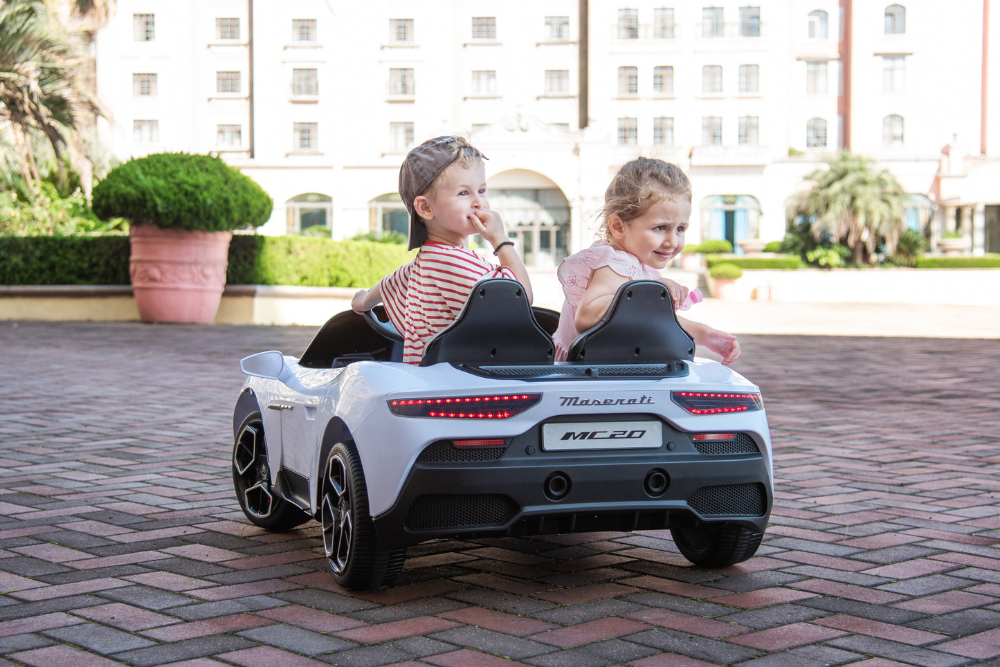 2026 24V Maserati MC20 4X4 2 Seater DELUXE Kids Ride On Car