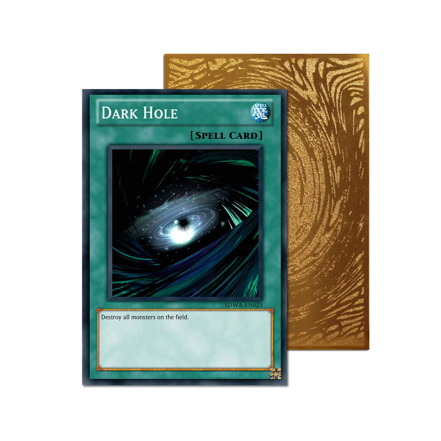 Dark Hole Metal Orica Card