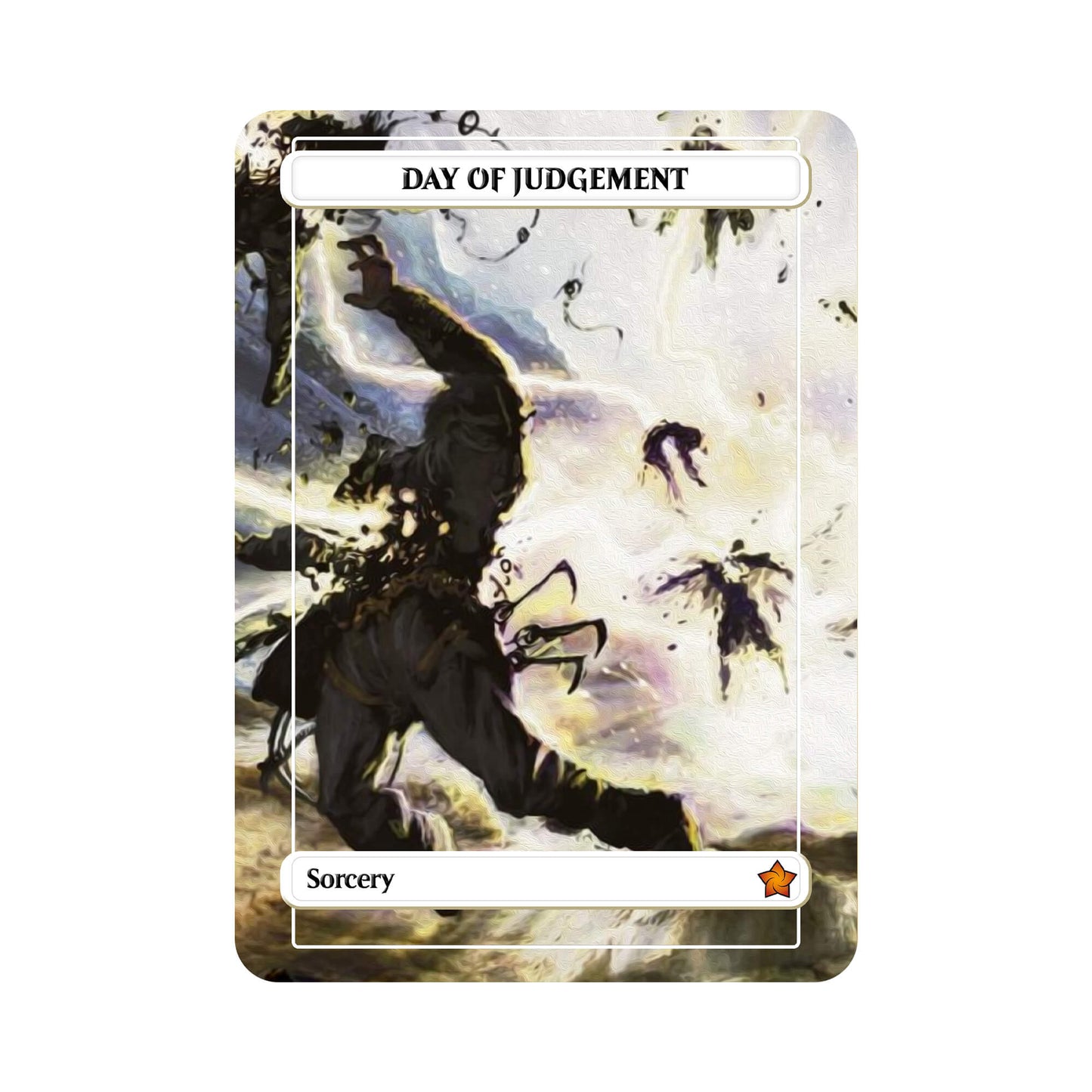 Day of Judgement Metal Orica Card