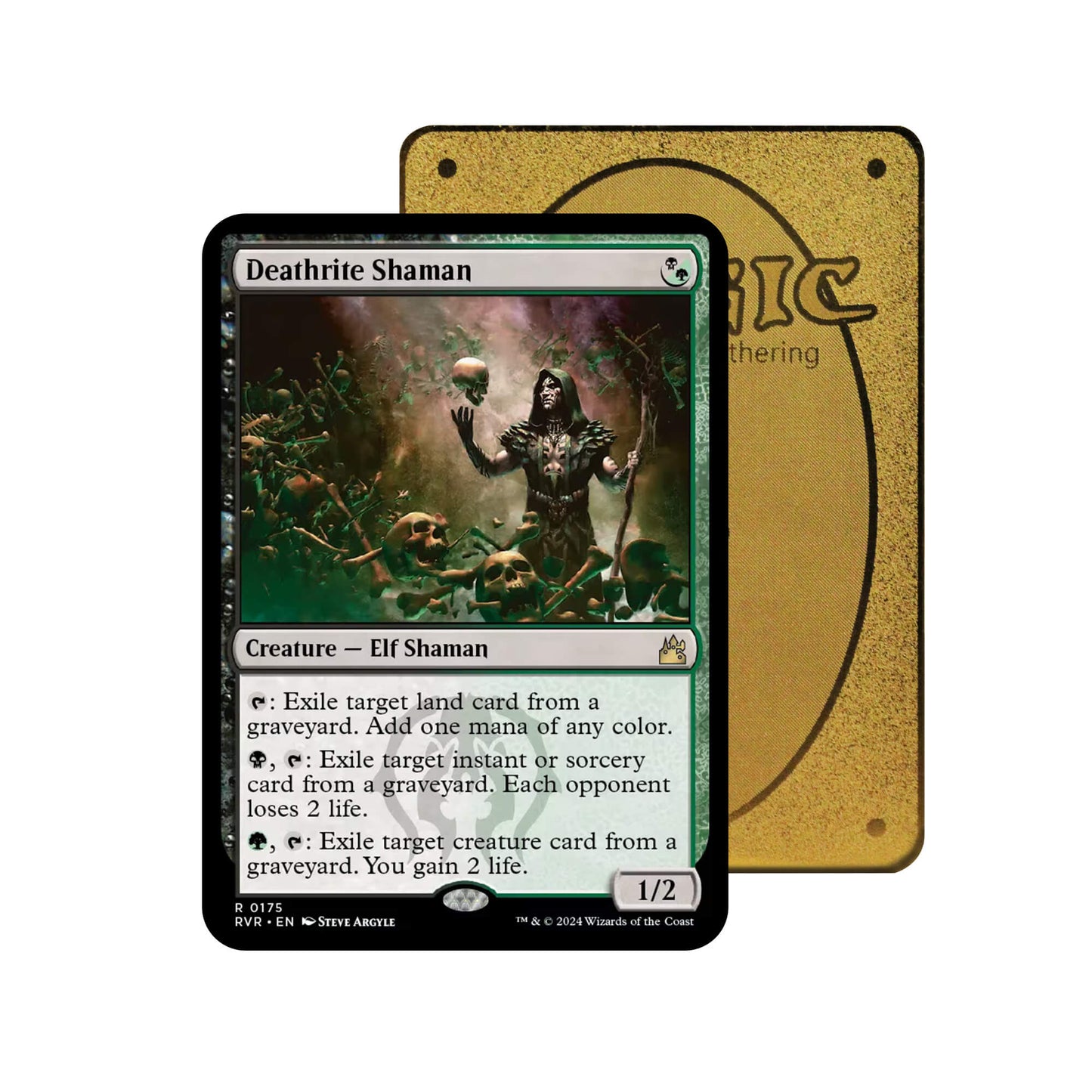 Deathrite Shaman Metal Orica Card