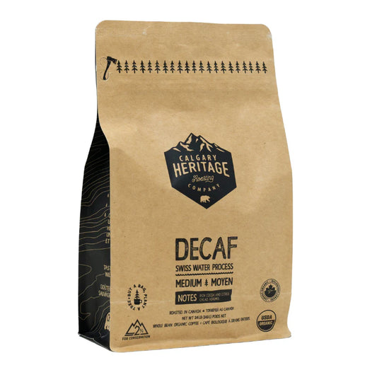 Organic Decaf Coffee - Calgary Heritage Roasting Co.