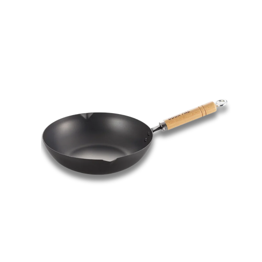 Yoshikawa Cook-Pal REN 20cm Nitrided Carbon Steel Deep Fry Pan