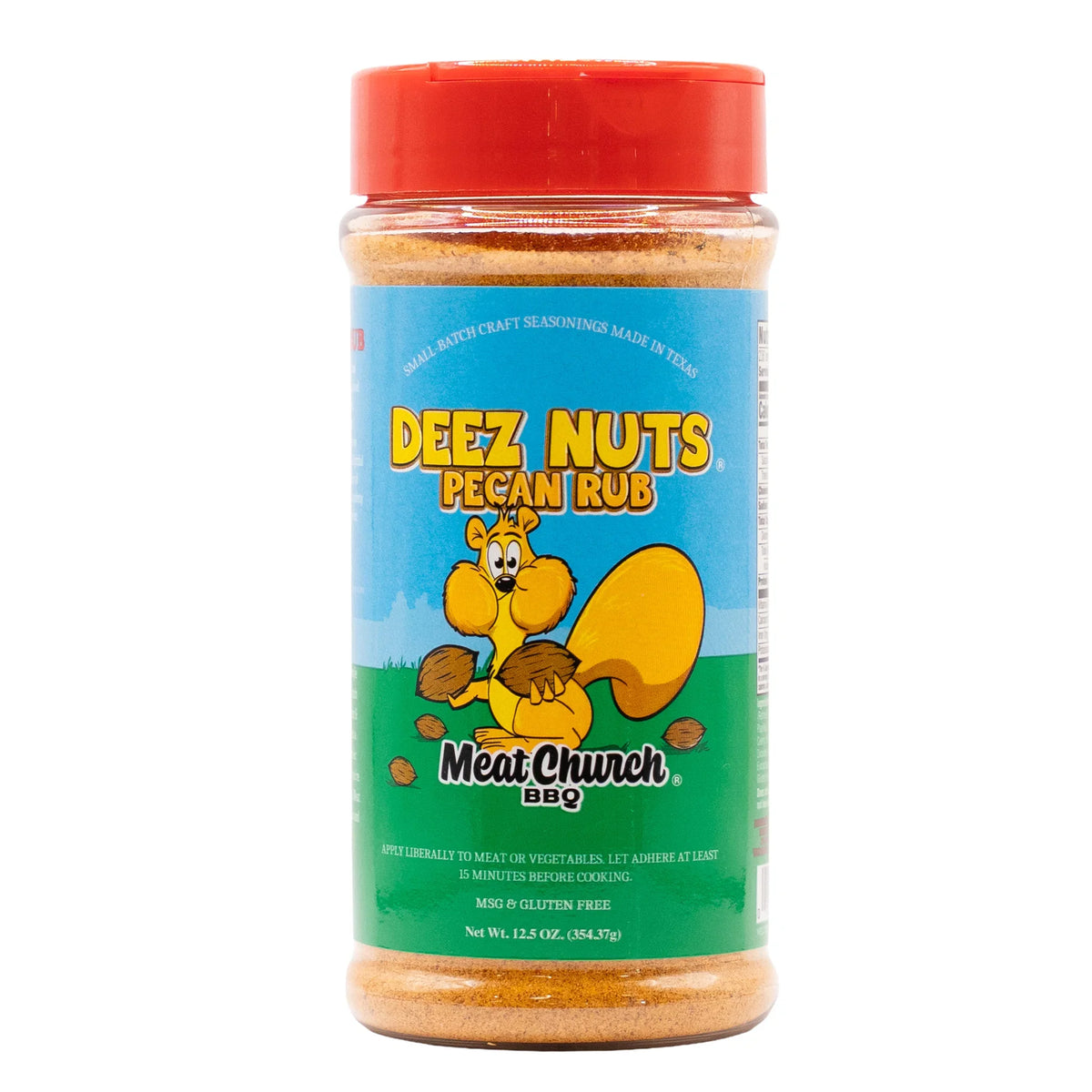 Meat Church Deez Nuts Honey Pecan BBQ Rub – 12.5 oz