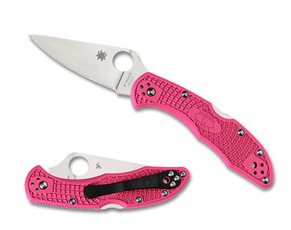 Spyderco Delica® 4 FRN Pink