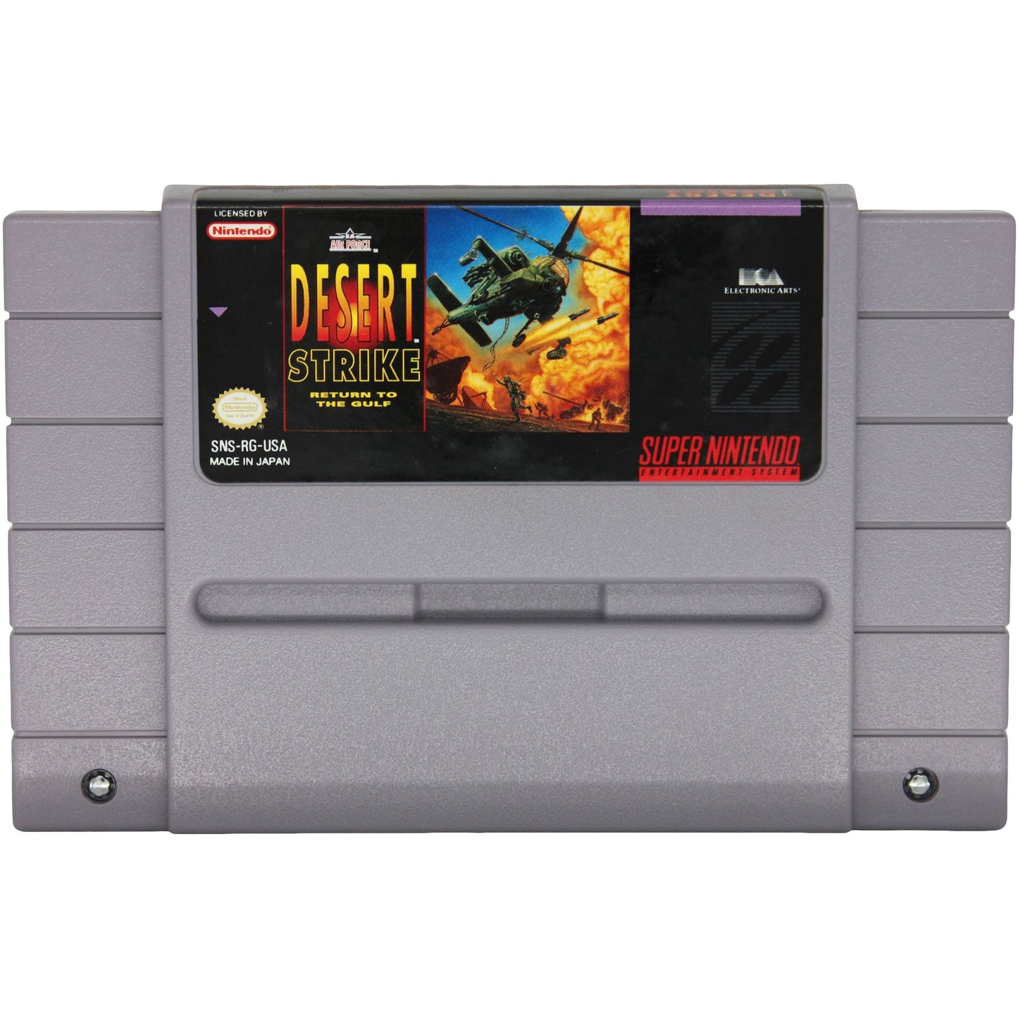 Desert Strike: Return To The Gulf (SNES)