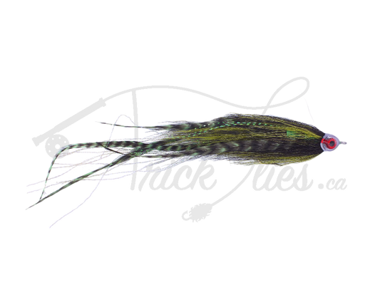 Devil's Tickler Black/Chartreuse