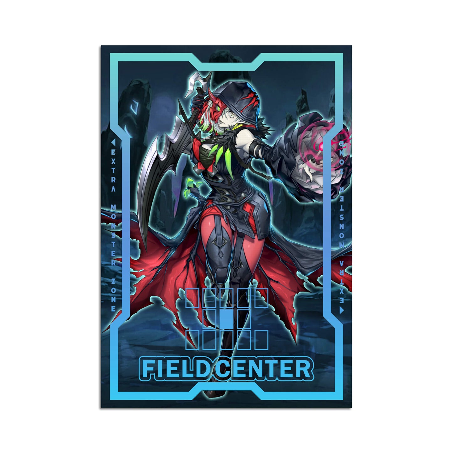 Diabellstar the Black Witch Metal Field Center