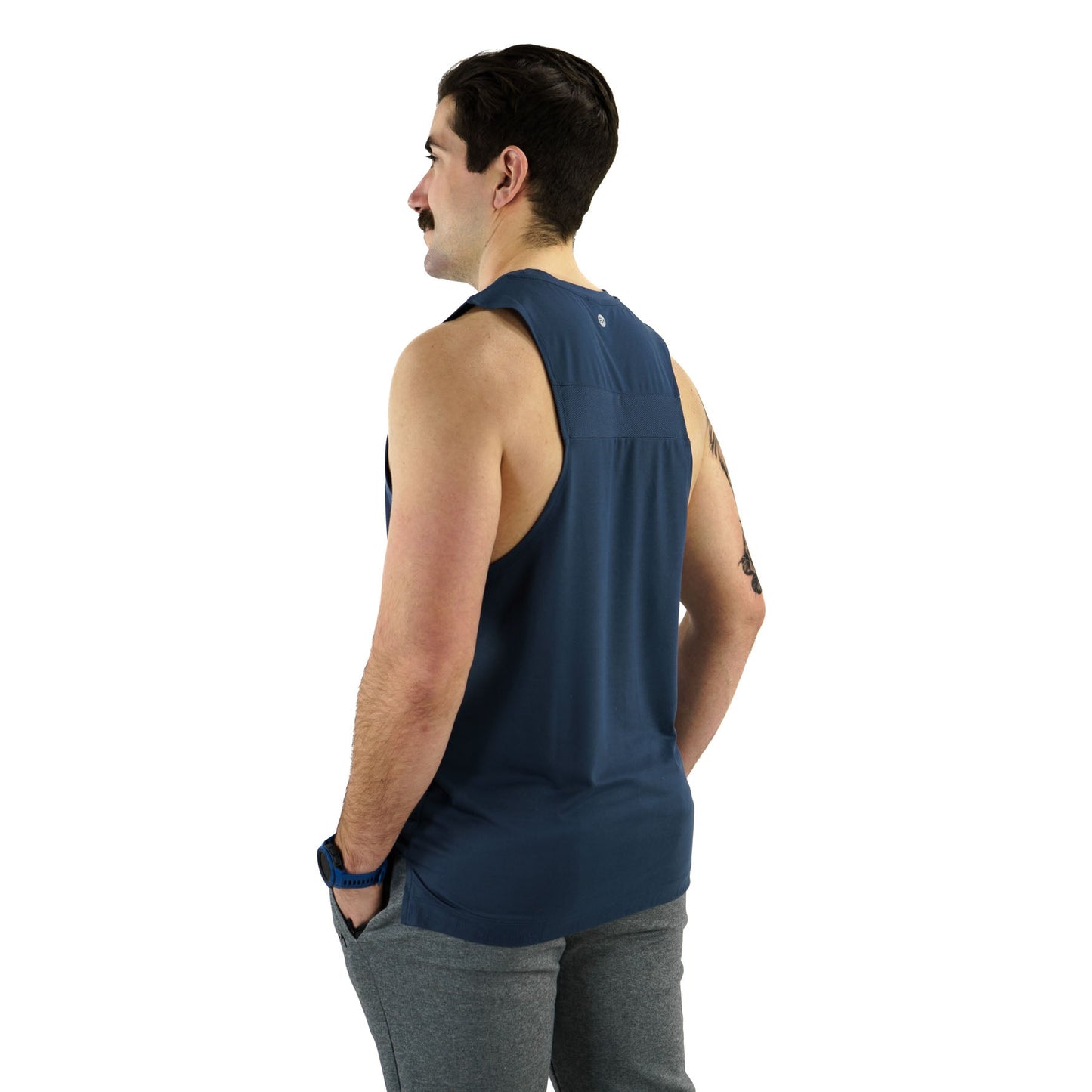 Distinct Tank Blue