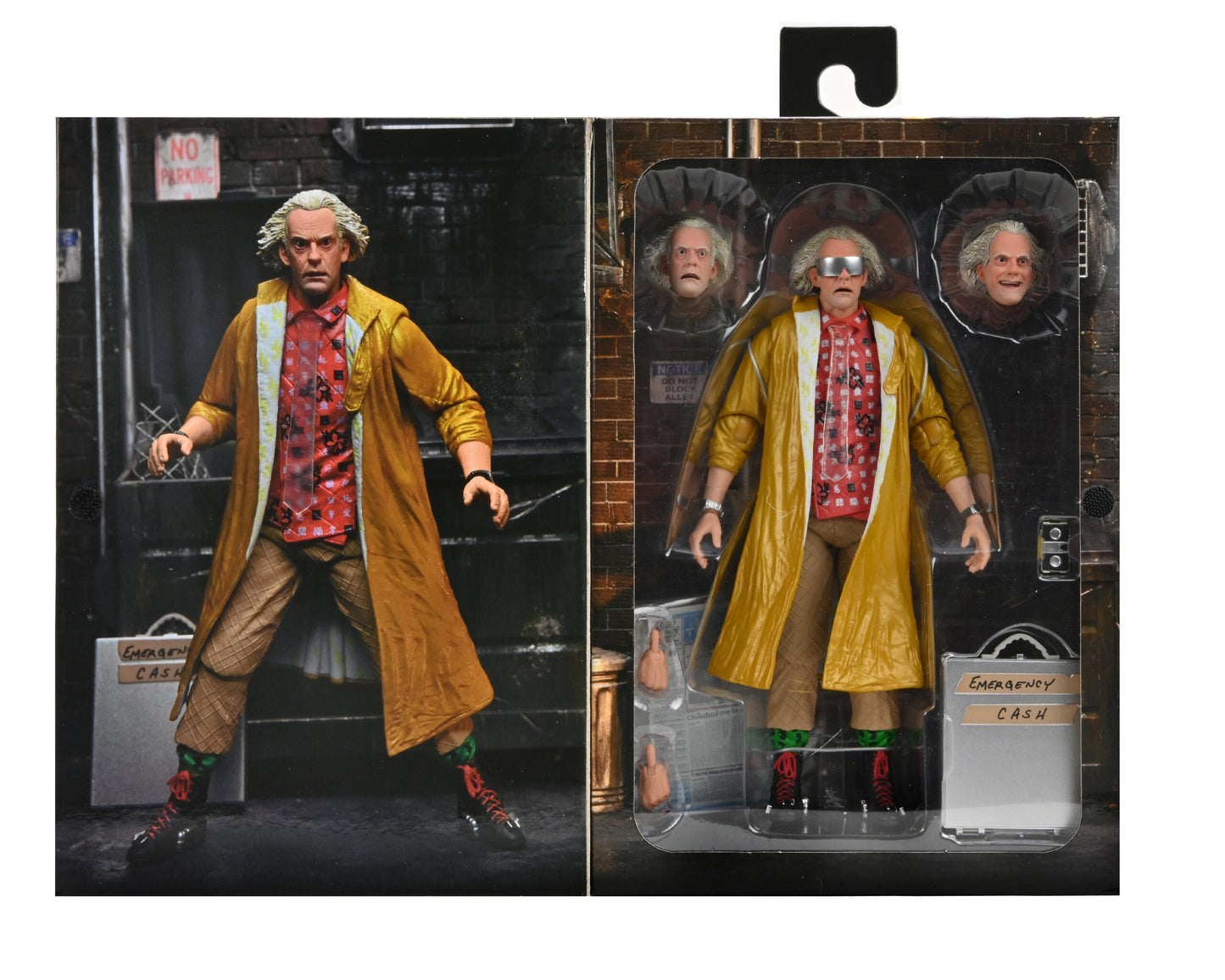 BACK TO THE FUTURE Ultimate DOC BROWN 2015 FIG 7''