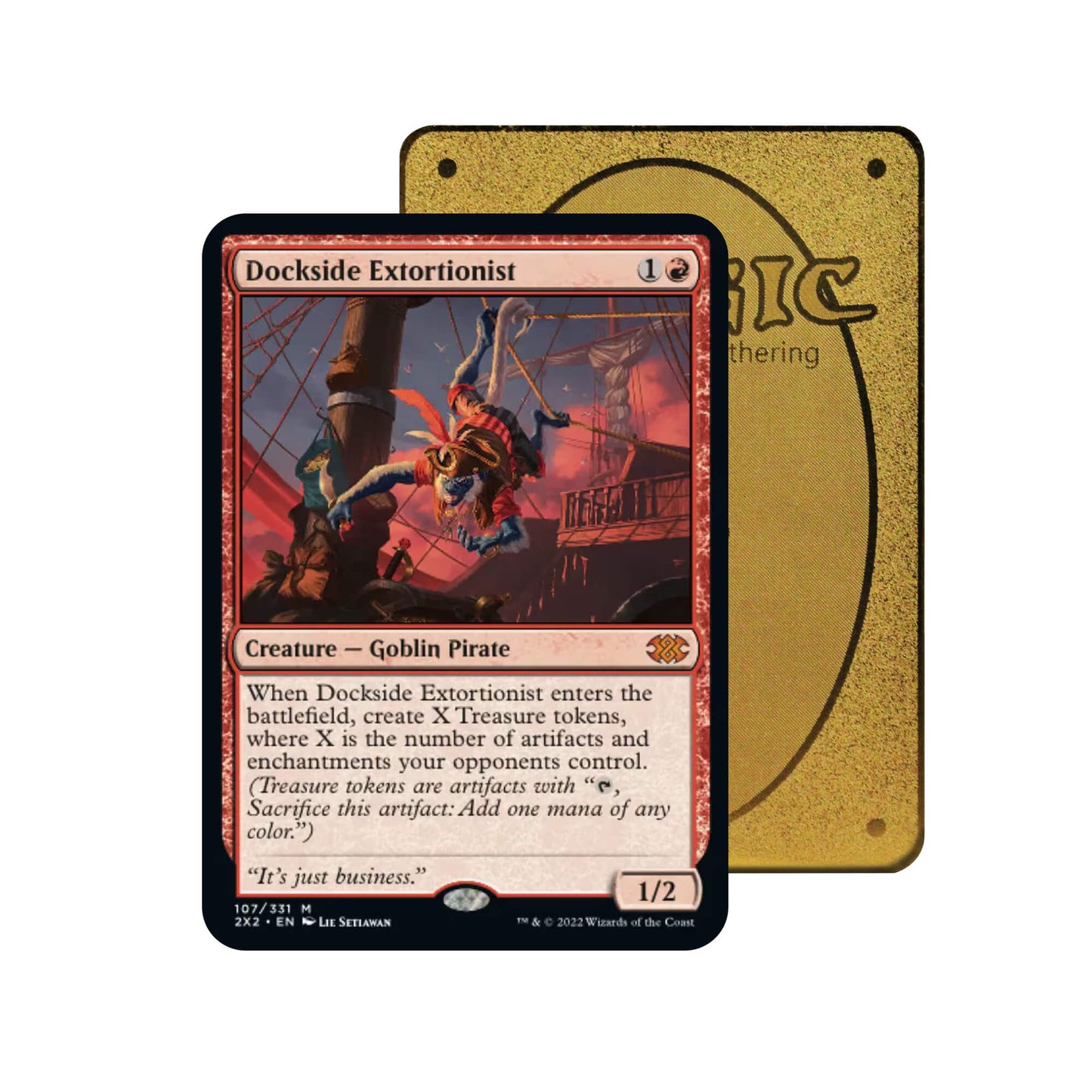 Dockside Extortionist Metal Orica Card