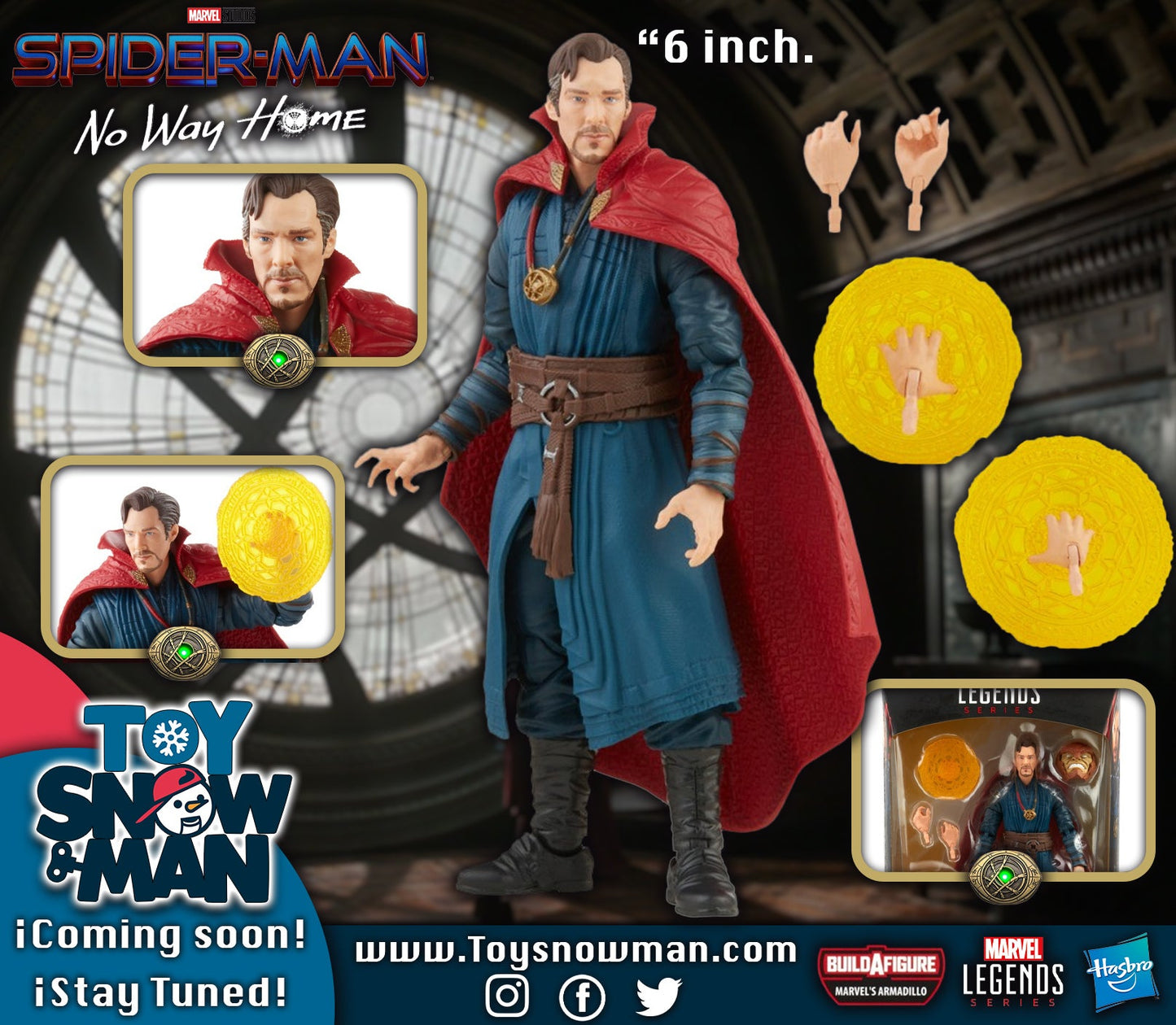 Marvel Legends Series Doctor Strange (armadillo Baf) Dr. Strange
