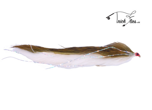 Double Bunny Streamer Olive/White