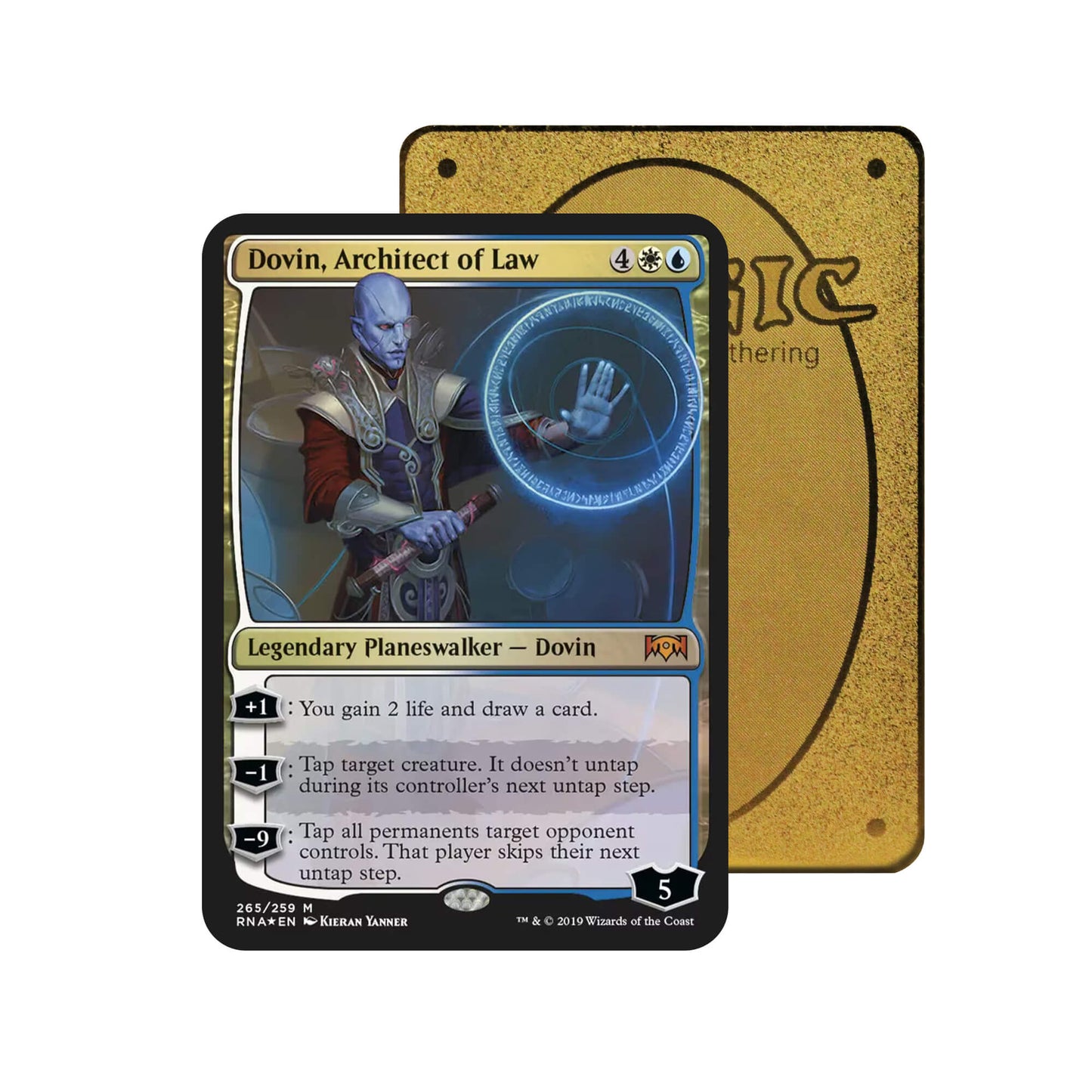 Dovin, Architect of Law Metal Orica Card