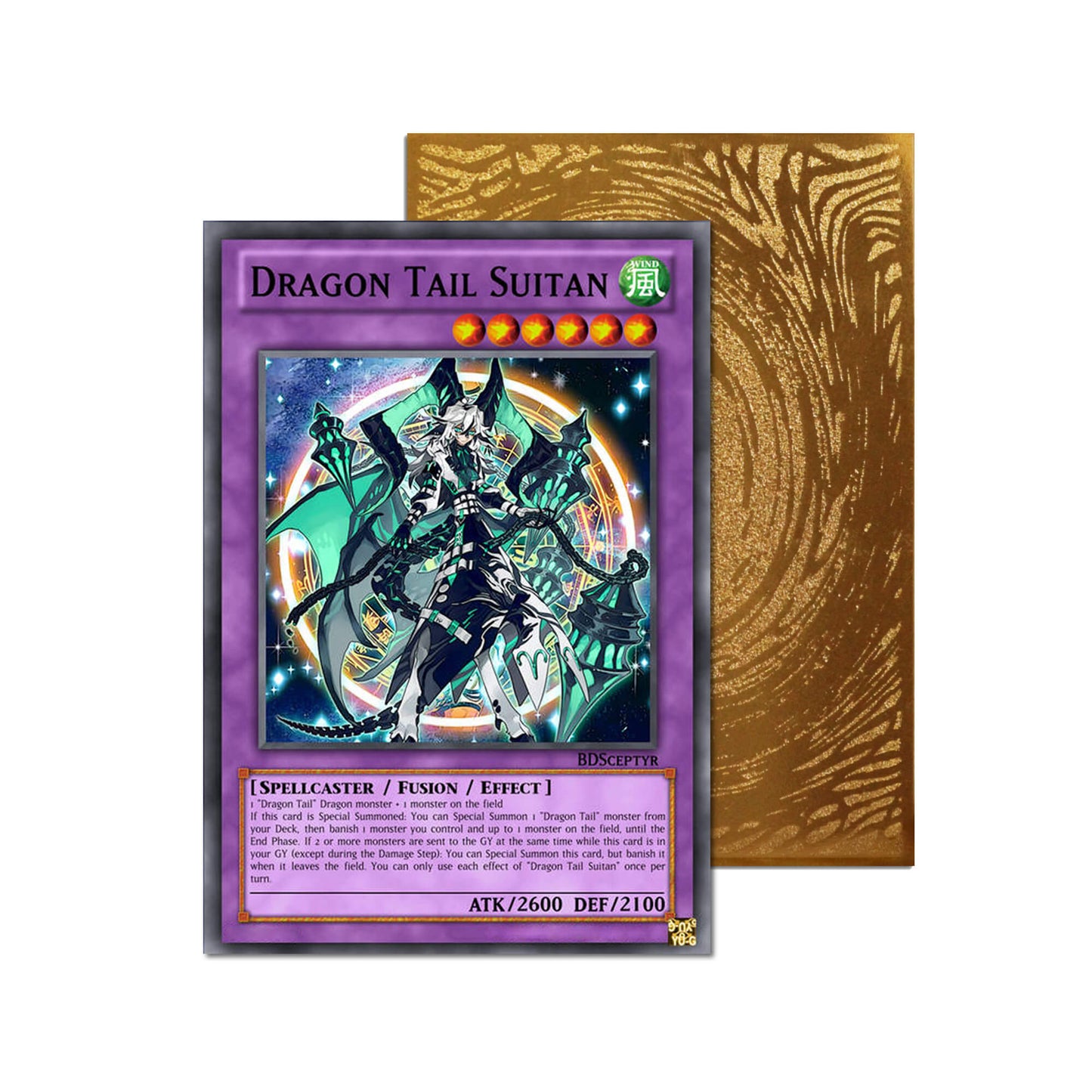 Dragon Tail Suitan Metal Orica Card