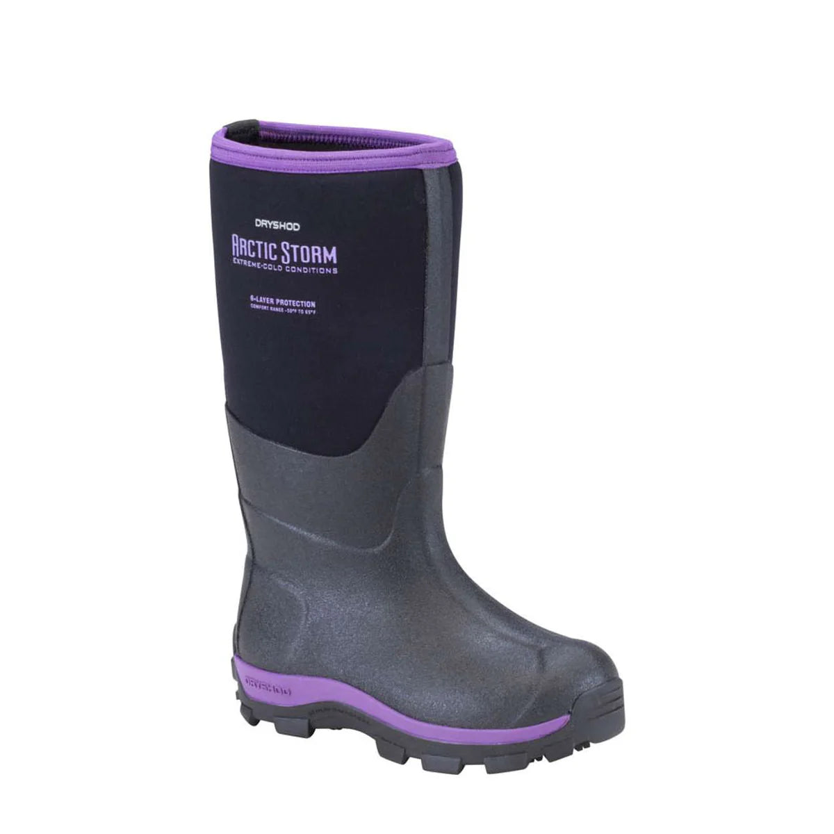 Dryshod Kid's Arctic Storm Black/Purple