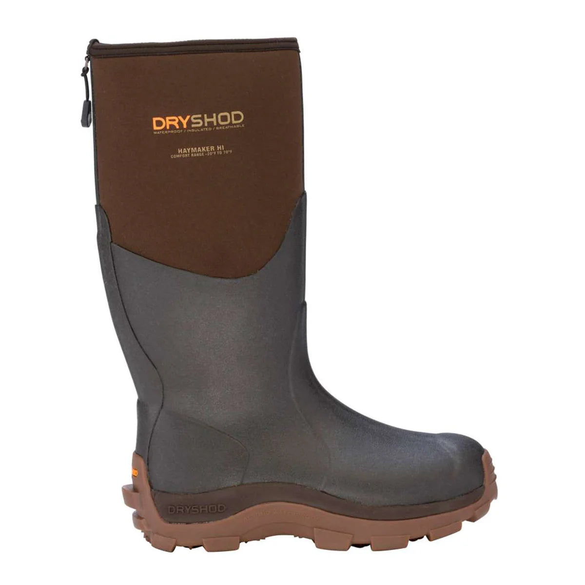 Dryshod Men's Haymaker High Brown