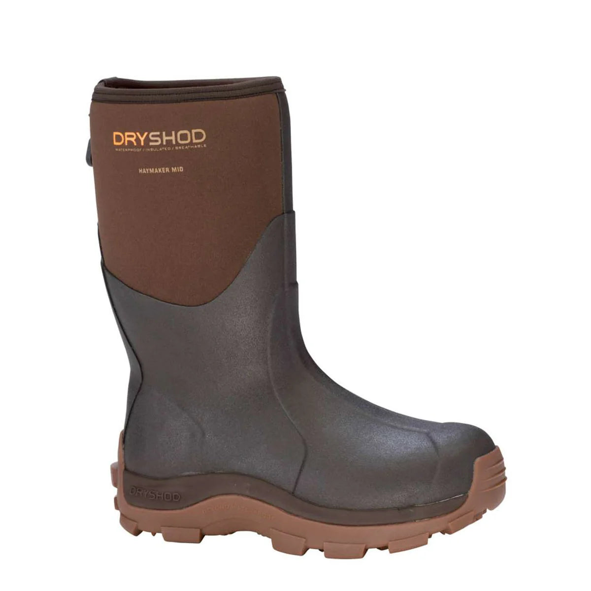 Dryshod Men's Haymaker Mid Brown