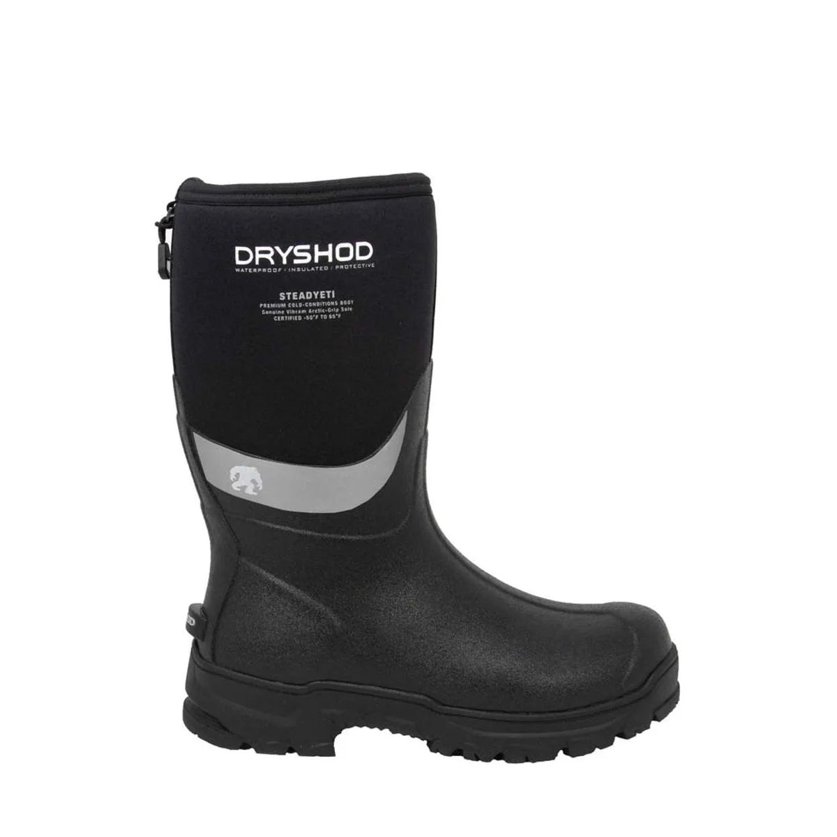 Dryshod Unisex Steadyeti Mid Black