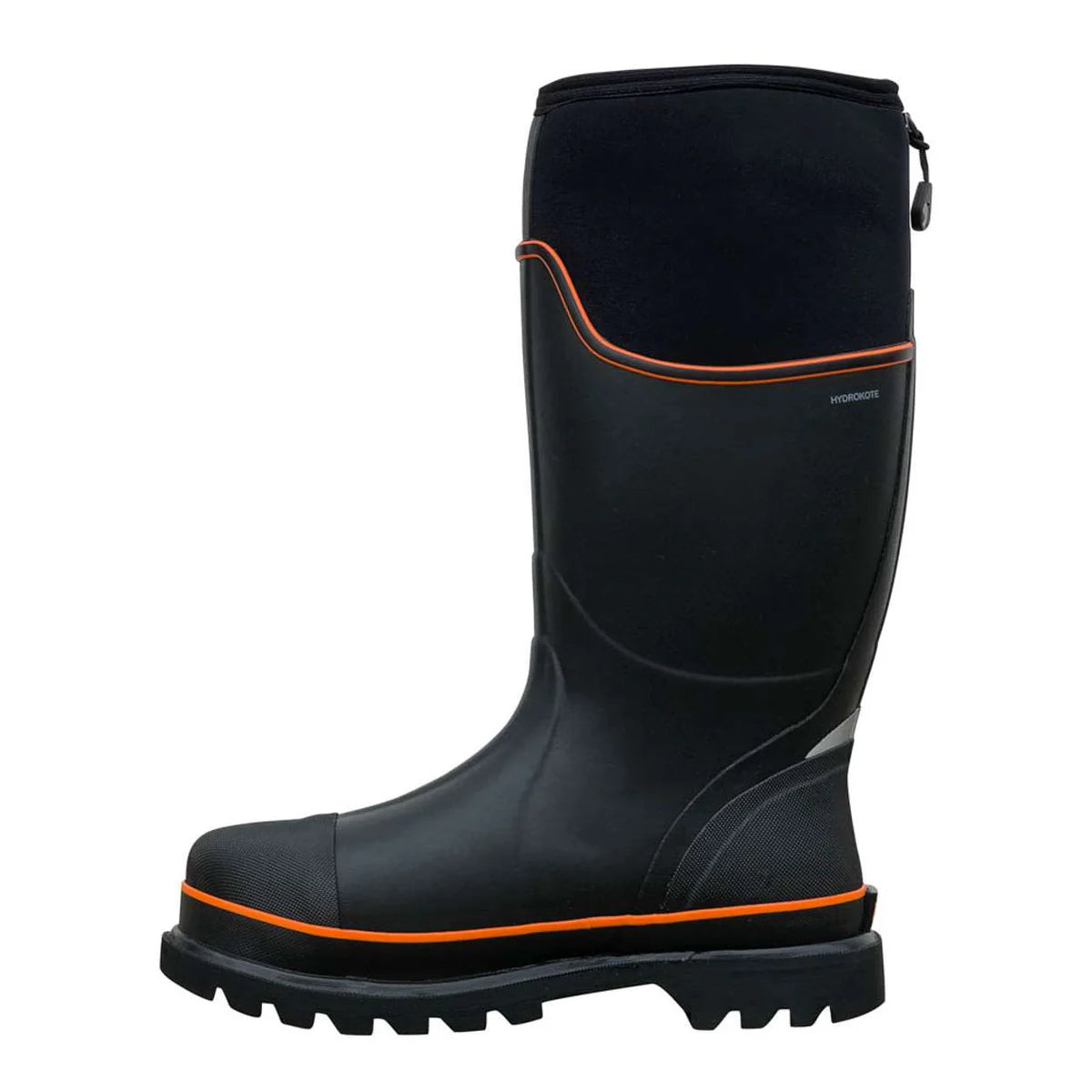 Dryshod Unisex Steel-Toe Max CSA High Black/Orange