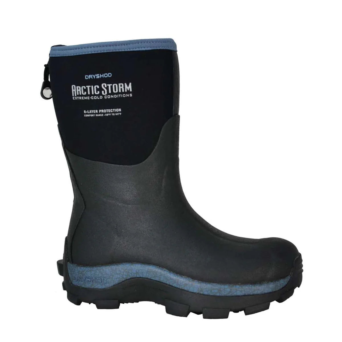 Dryshod Women's Arctic Storm Mid Black/Blue