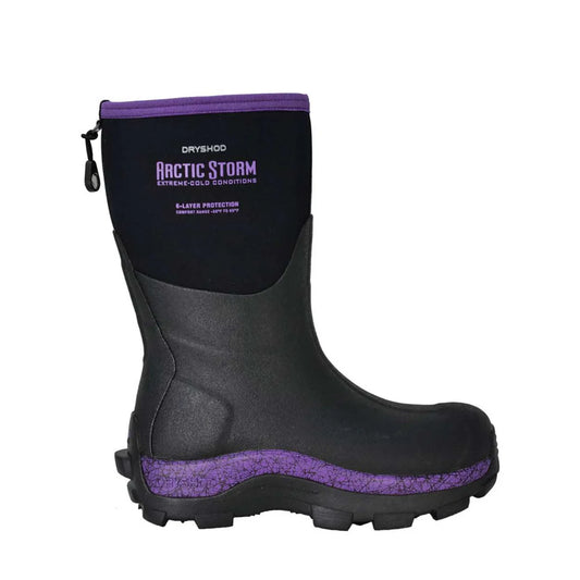 Dryshod Women's Arctic Storm Mid Black/Purple