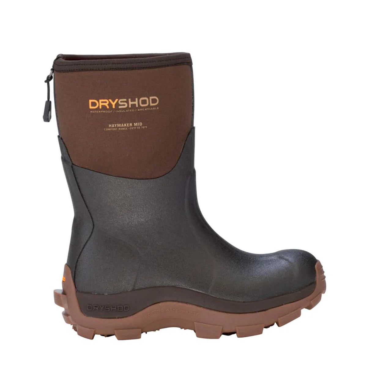 Dryshod Women's Haymaker Mid Brown